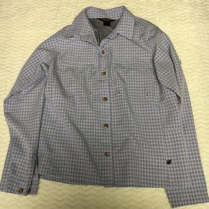 Woolrich Long Sleeve Button Down Shirt - Women's Small